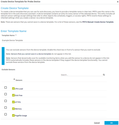 Create Device Template Assistant Create Device Template Assistant